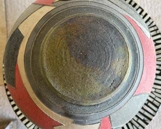 Paul  Donhauser Artist Pottery Vase Pot	
