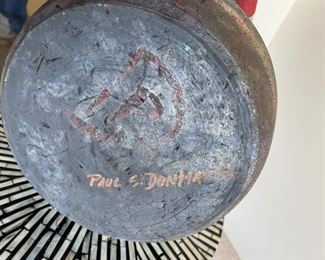 Paul  Donhauser Artist Pottery Vase Pot	
