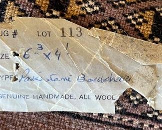 Authentic Pakistani Bokhara Hand Knotted Wool Rug 6x4	80x48in
