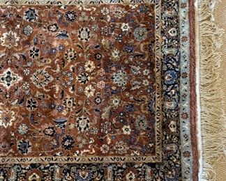 Wool Persian Rug	67x38in
