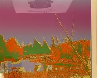 *Signed* Max Epstein Sunset Litho Framed Art Print	22x26.5in
