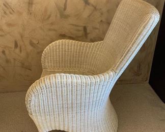 Natural Wicker Rattan High-Back Chair #1	40x25x30
