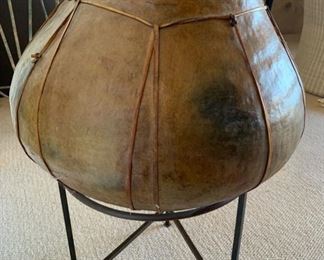 Large Tarahumara Style Pot with Stand	36x28x28
