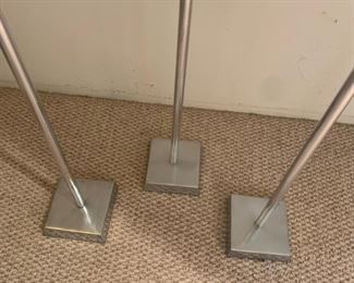 3 Piece Large Floor Standing Candle Holders	45x4x4
