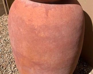 Large Outdoor Terracotta Vase #1	26x14x14
