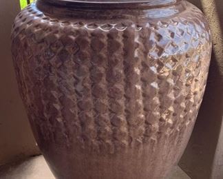 Extra Large Outdoor Brown Ceramic Pot 3ft Tall #2	36x28x28
