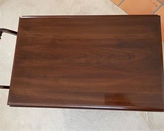 Ethan Allen Drop Leaf Serving Cart Teacart	28x21x32in
