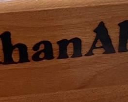 Ethan Allen Drop Leaf Serving Cart Teacart	28x21x32in
