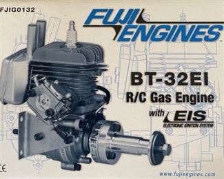 Fuji Engine BT-32EI RC Gas Engine Model Airplane	Box: 7x9x7in
