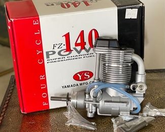 Yamada YS FZ-140 Model Airplane Engine	Box: 4x9x7in
