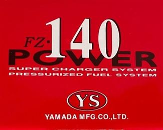 Yamada YS FZ-140 Model Airplane Engine	Box: 4x9x7in

