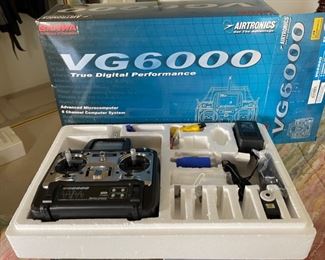 Sanwa VG6000 Radio Control for RC Airplane Transmitter	Box: 5x6x11in
