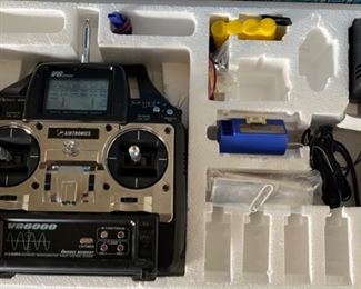 Sanwa VG6000 Radio Control for RC Airplane Transmitter	Box: 5x6x11in
