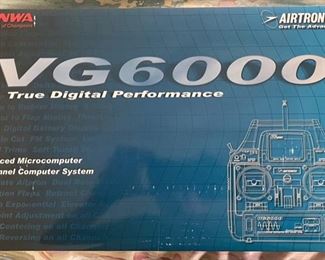 Sanwa VG6000 Radio Control for RC Airplane Transmitter	Box: 5x6x11in
