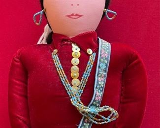 Native American Doll male	24in long
 