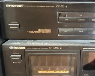 Pioneer Hi Fi Stereo system	43x41x18in
