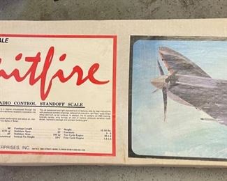 PICA Spitfire 1/5 RC Model Airplane Radio Controlled Plane	Wingspan: 88in
