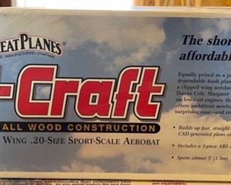 Great Planes T-Craft  Sport Scale Aerobatic RC Model Airplane Radio Controlled Plane	Wingspan: 56in
