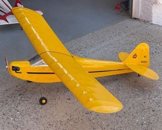 Great Planes ElectriCUB RC Model Airplane Radio Controlled ECUB-D  Palne	Wingspan: 58in
