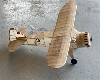 Mister Mulligan RC Model Plane Airplane Radio Controlled	Wingspan: 29.5in
