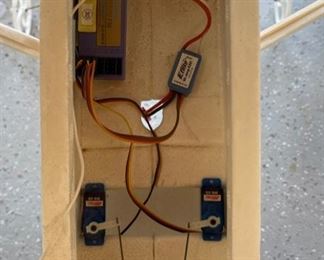 Styrofoam Trainer RC Model Plane Airplane Radio Controlled	Wingspan: 39in
