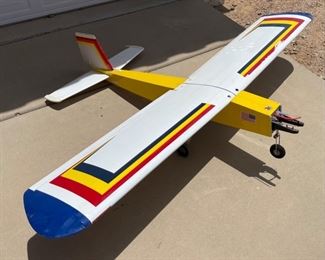 Trainer RC Model Plane Airplane Radio Controlled	Wingspan: 74in
