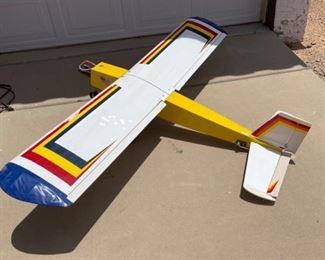 Trainer RC Model Plane Airplane Radio Controlled	Wingspan: 74in
