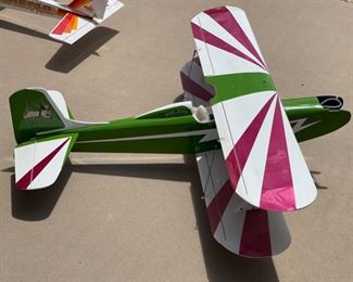 SIG RC-69 Hog-Bipe RC Model Plane Airplane Radio Controlled	Wingspan: 50in
