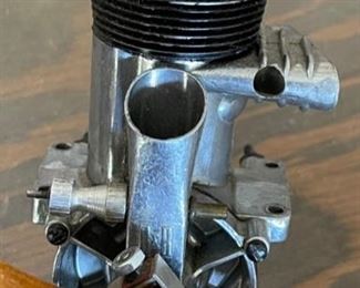 Vintage Ohlsson & Rice O&R Airplane Engine W/ Propeller	Motor: 5x2.5x3in
