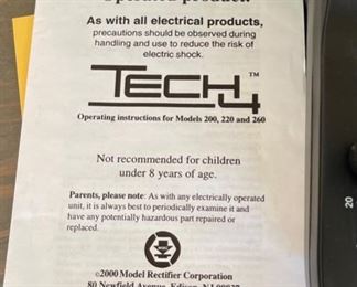 Tech 4 MRC 220 Model Train Controller in Box	
