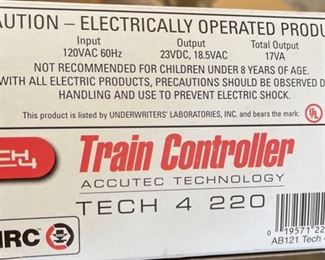 Tech 4 MRC 220 Model Train Controller in Box	
