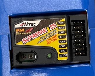 Hitec Supreme IIs 8 Ch FM Receiver Model Airplane	
