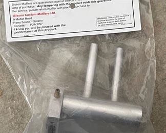 Bisson Custom Muffler OS .91 N.04091 Pitt Model Airplane	
