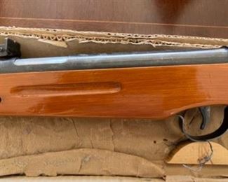 Vintage Air Rifle Pellet Gun	37in Long

