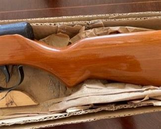 Vintage Air Rifle Pellet Gun	37in Long
