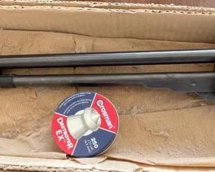 Vintage Air Rifle Pellet Gun	37in Long
