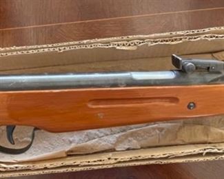 Vintage Air Rifle Pellet Gun	37in Long
