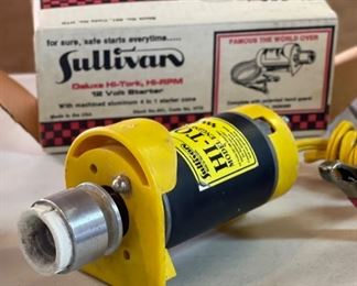 Sullivan Hi-Tork Deluxe Electric Starter : Gas / Nitro RC Airplane Engines S601	
