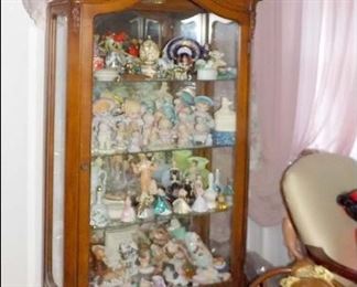 Display Cabinet with Collectibles