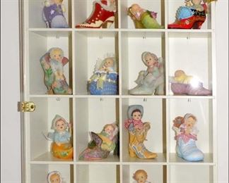 Collectible Dolls and Shoes in Display