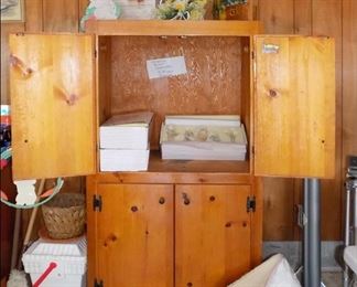 Simple Pine Cabinet