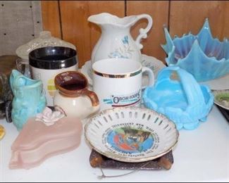 Collectible Glassware and Pottery