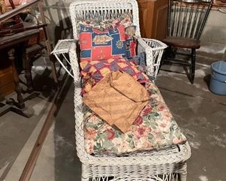 . . . a great authentic wicker lounger