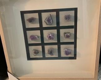 Amethyst crystals