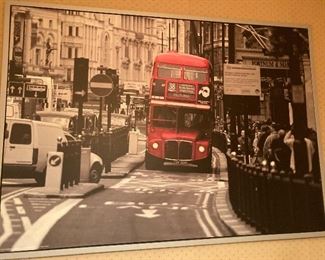 Framed Piccadilly In London, England
Beautiful for a living room.