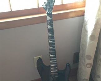 Electric Guitar bought in Italy but it is an Asian guitar.