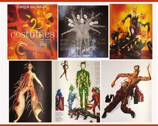 Cirque du Soleil 25 Years of Costumes Book; Just Stunning! There is a Room Full of Great and Some Unusual Books, Lots of Beautiful Pop Up Books, Fabulous Children's Books and Books on Almost Every Interesting Subject