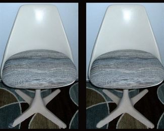 Pair of Mid Century Modern Burke Chairs  