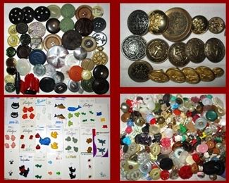 Large Selection of Great Buttons! There are More!