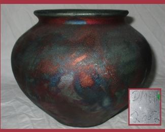 Florida Artist Don Michael Williams Pot Signed and Dated 